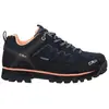 CMP Moon Low Wmn WP - Chaussures randonnée femme Blue Ink / Sunrise 37