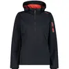 Cmp Veste imperméable à capuche femme gris 3XL