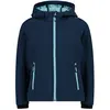 CMP - Kid's Jacket Fix Hood 3A29385 - Veste softshell taille 140, bleu
