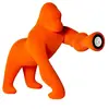 QEEBOO lampe de table KONG XS VELVET FINISH (Orange - Polyéthylène et ...