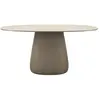 QEEBOO table pour l'extérieur COBBLE avec le plateau en GRÈS 160 cm (I...