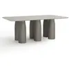 QEEBOO table rectangulaire pour l'intérieur et l'extérieur TOTO avec p...