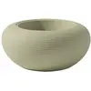 QEEBOO vase pour l'extérieur NAMI (Green - Mélange de matériaux recycl...