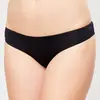La Perla - Bas de maillot échancré  Waves noir/argenté 46