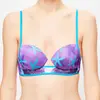 La Perla - Haut de maillot Summer Energy imprimé violet/bleu 85 B