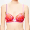 La Perla - Haut de maillot Summer Energy imprimé rouge/violet T.80C