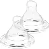 Tétine Physiologique Anti-Coliques Chicco Débit Repas +6m Lot De 2