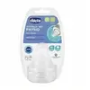 Tétine Physiologique Anti-Coliques Chicco Débit Lent +0m Lot de 2