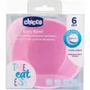 Chicco Chicco-Bol En Silicone Avec Ventouse - Rose - 6m+