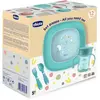 CHICCO, Coffret Repas 12m+, Bleu Clair