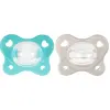 chicco Sucette PhysioForma® Dual Soft 6-16 mois en bleu