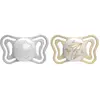 Chicco Physio Light Physio Forma Night tétine 6-16 m Grey/Gold 2 pcs