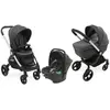 CHICCO - Poussette Trio Alysia i-Size Anthracite