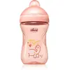 Chicco Advanced Cup 12m+ tasse d’apprentissage avec paille Pink 266 ml