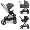 CHICCO, Trio Mysa - First-seat Recline I-size, Black Satin