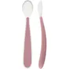 CHICCO, Cuillère En Silicone Souple 6m+, Rosa