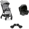 CHICCO, Duo Chicco We 2 Avec Siège-auto Kory Essential I-size, Pebble