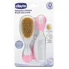 Chicco Brosse et Peigne Rose 2 pièces