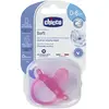 Chicco Physio Soft tout Silicone Rose 0-6m