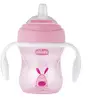 Chicco Tasse Transition Bec Souple Silicone - X1 - Rose - 4m+ - Chicco