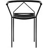 Zeus - Fauteuil Savonarola - Noir - Caoutchouc - Designer Maurizio Per...