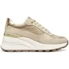 GEOX Spherica Ec13 Femme Or Clair/beige Clair 39