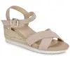 Sandales compensées femme Geox Ischia Corda B Beige 36 D55HHB_00020_C8191