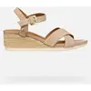 Sandales compensées femme Geox Ischia Corda B Beige 41 D55HHB_00020_C8191
