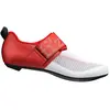 Chaussures de triathlon fizik hydra blanc rouge