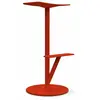 MAGIS tabouret haut SEQUOIA (Rouge Corail - acier verni polyester)