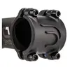 Pas de marque Attache de guidon Deda Zero 1 en aluminium 70mm 82° Noir sur Noir