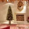 Sapin de Noël avec LED intégrées, en PE, 180 cm