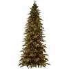 Sapin de Noël avec LED intégrées, en PE, 210 cm