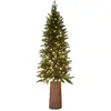 Sapin de Noël en polyéthylène, hauteur 240 cm, 610 mini LED