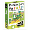 Puzzle 8+1 La ferme Headu