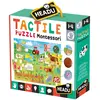 Headu Italie Tactile Puzzle Montessori, MU23592, Multicolore