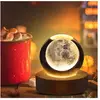 Itotal Lampe à poser Led Crystal Ball Moon medium