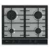 Plaque gaz encastrable Haier Série 4 HAHG6BR4XH 9450 W Inox