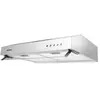 Hotte visière 60cm 380m3h silver rosieres - rhc638/1ingg