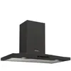 Hotte décorative murale 60cm 70db 620m3/h noir Rosieres rhp67000/1lpn/1