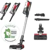 Hoover HF910H 011 Aspirateur balai Batterie Sec EPA Sans Sac 0,7 L 350 W Rouge, Titane 4 Ah