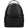 EAX  Armani Exchange Susie Backpack, Sac à Dos Femmes, Noir, Taille Unique