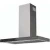 Glem - hotte décorative murale 90cm 63db 564m3/h inox/noir - ghbs97ix TU