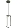 FLOS OUTDOOR lampe à suspension pour l'extérieur IN VITRO SUSPENSION DIMMABLE DALI (Pale green - aluminium et verre)