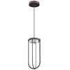 Flos Architectural FLOS In Vitro Suspension, 2 700 K, brun foncé