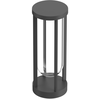 Flos Architectural FLOS In Vitro Bollard 1, 2.700 K, 40 cm, anthracite