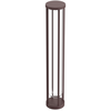 Flos Architectural FLOS In Vitro Bollard 3, 2.700 K 90 cm brun foncé