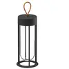 FLOS lampe de table IN VITRO UNPLUGGED (2700K, noir - aluminium et ver...