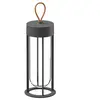 FLOS lampe de table IN VITRO UNPLUGGED (2700K, anthracite - aluminium ...