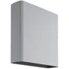 FLOS OUTDOOR lampe murale applique pour extérieur CLIMBER 175 DOWN FLOOD (Grigio 4000K - aluminium et verre)